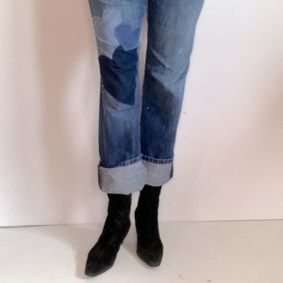 BEAUTIFUL Vintage Black Suede Svelte Pointed Toe Boots🖤 Excellent condition🖤 - Picture 3 of 10